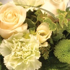 Wreath White and Green