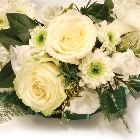 Wreath Based White and Green